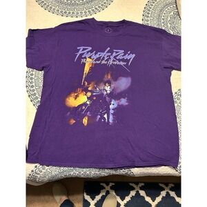 The Prince Estate Official Purple Rain T Shirt Mens Size XL Tee Great Condition